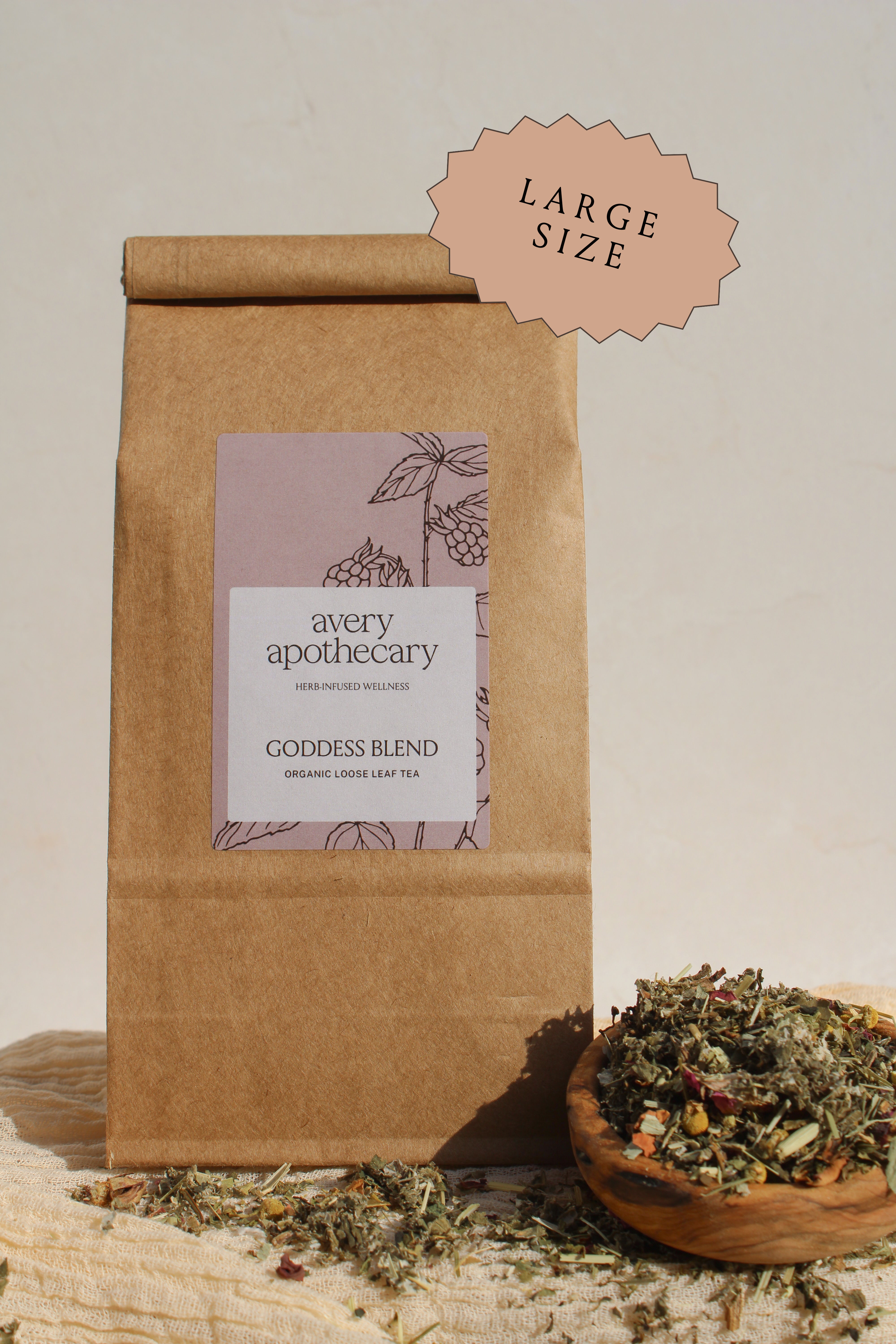 Goddess Collection Tea Goddess Tea Blend β Avery Apothecary